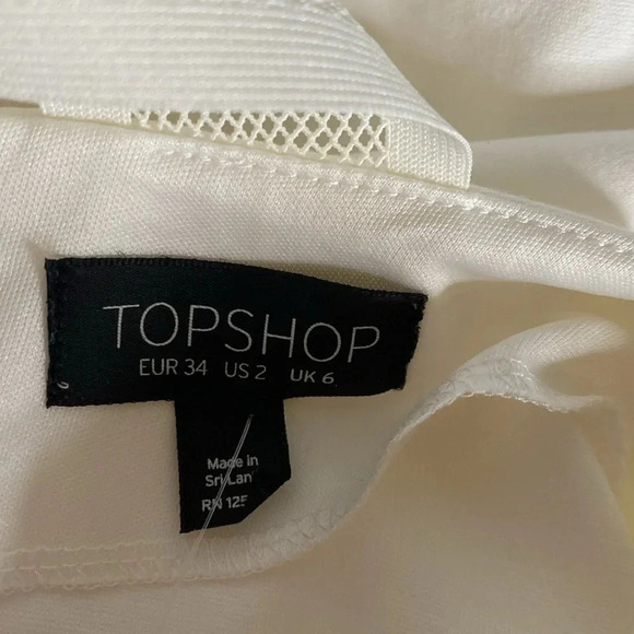 TOPSHOP White Dress - Picture 5 of 8